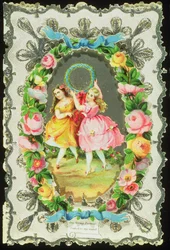 Biglietto di San Valentino vittoriano